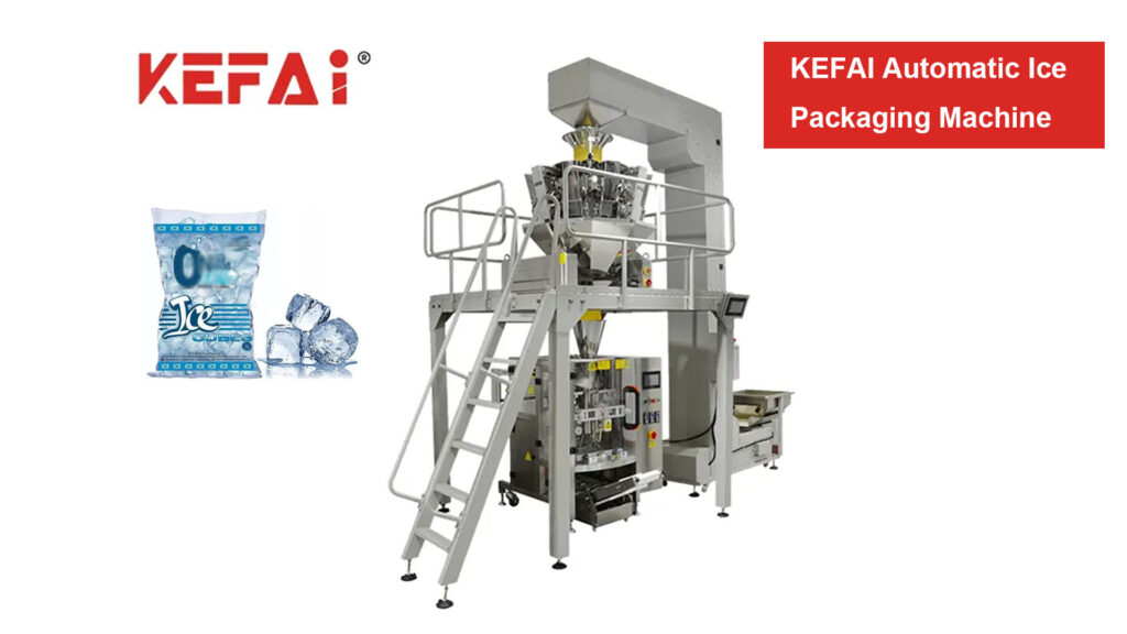 KEFAI 자동 멀티 헤드 계량기 VFFS 포장기 ICE Cube