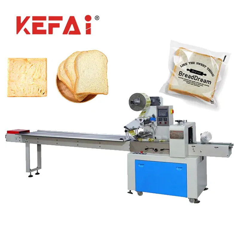 KEFAI Flowpack 빵 포장기