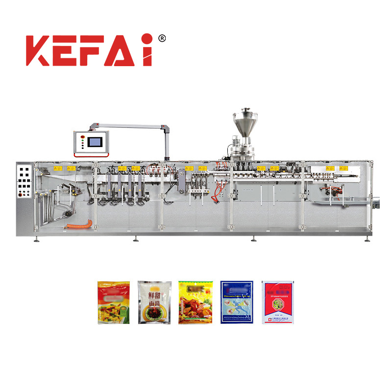 KEFAI 과립 HFFS 플랫 사이드 씰 백 포장기
